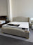 Luxury Leather Bed w/ Gas Lift