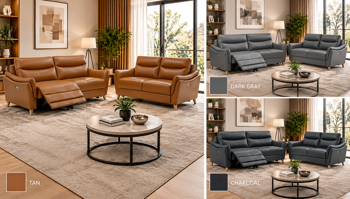 Lorenzo Recliner Sofa Set