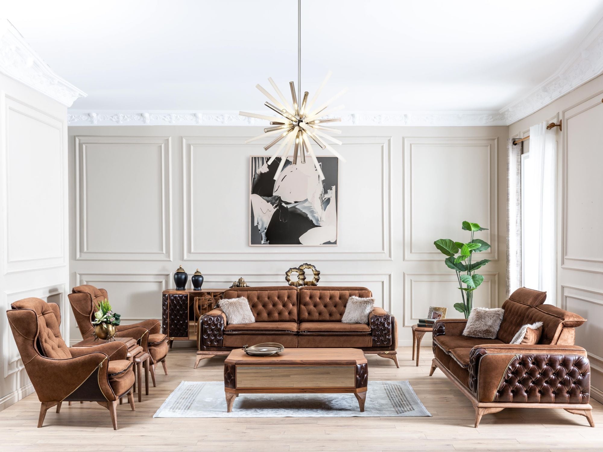 Lotus Sofa Set