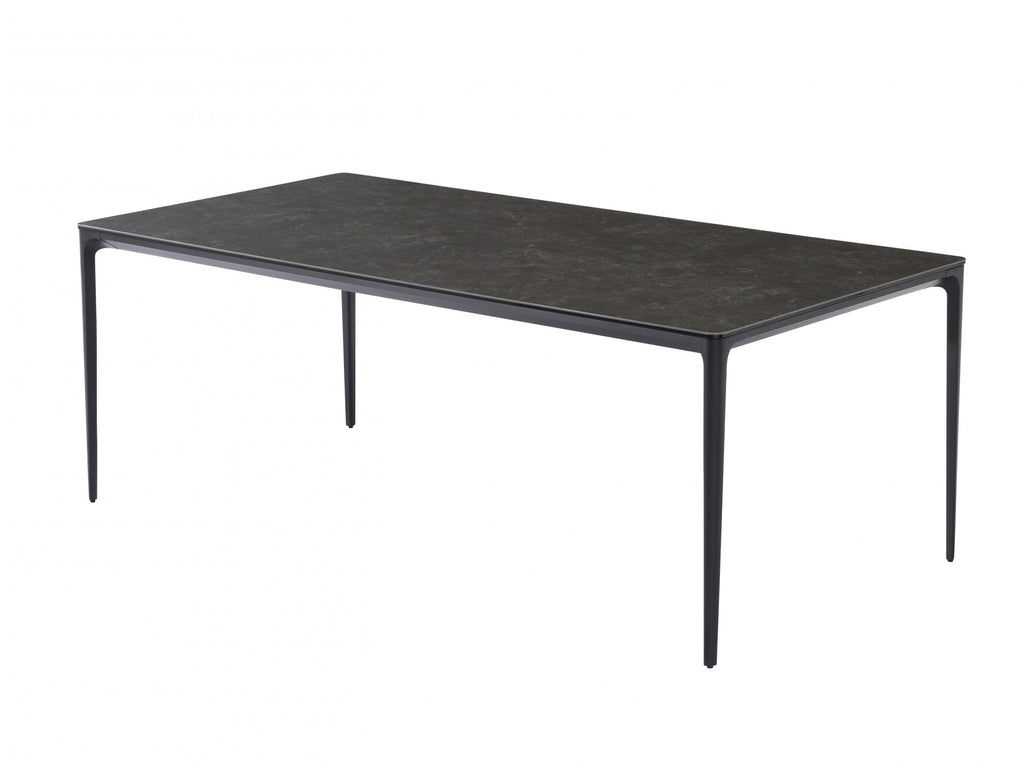 Magnate Dinig Table Grey Stone Ceramic