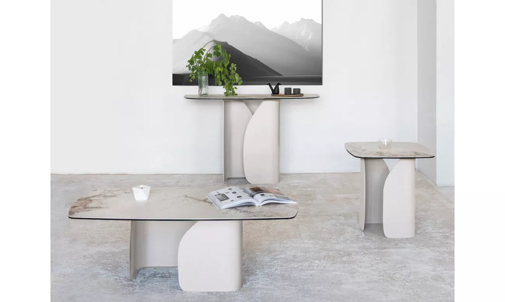 Messina Coffee Table Milan White Marble