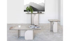 Messina Coffee Table Milan White Marble