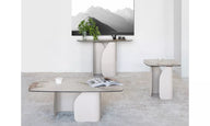 Messina Coffee Table Milan White Marble