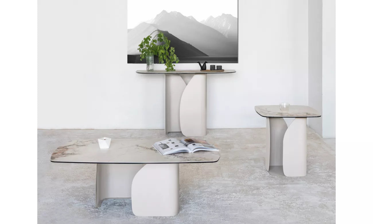 Messina Coffee Table Milan White Marble