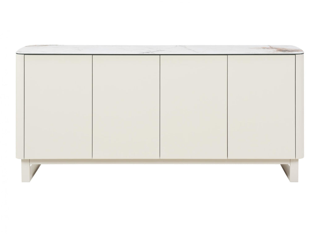 Messina Sideboard Milan White Marble