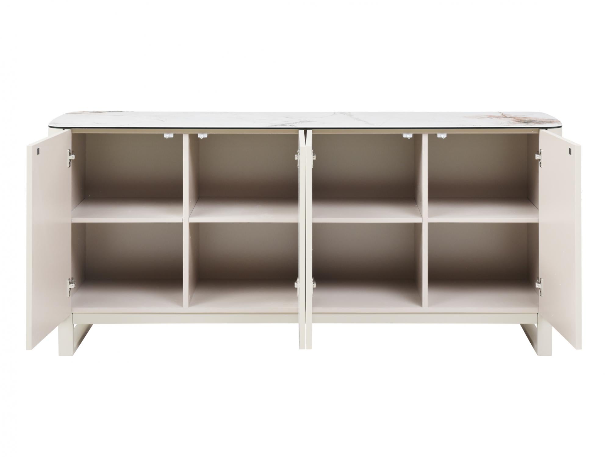 Messina Sideboard Milan White Marble