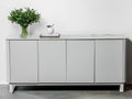 Messina Sideboard Milan White Marble
