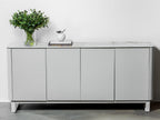 Messina Sideboard Milan White Marble
