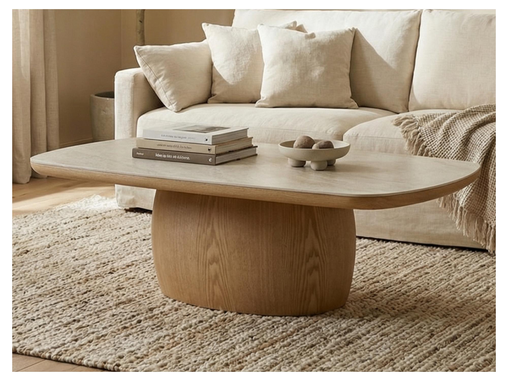 Byron Coffee Table Taj Mahal / Natural