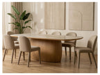 Byron Large Dining Table Taj Mahal / Natural
