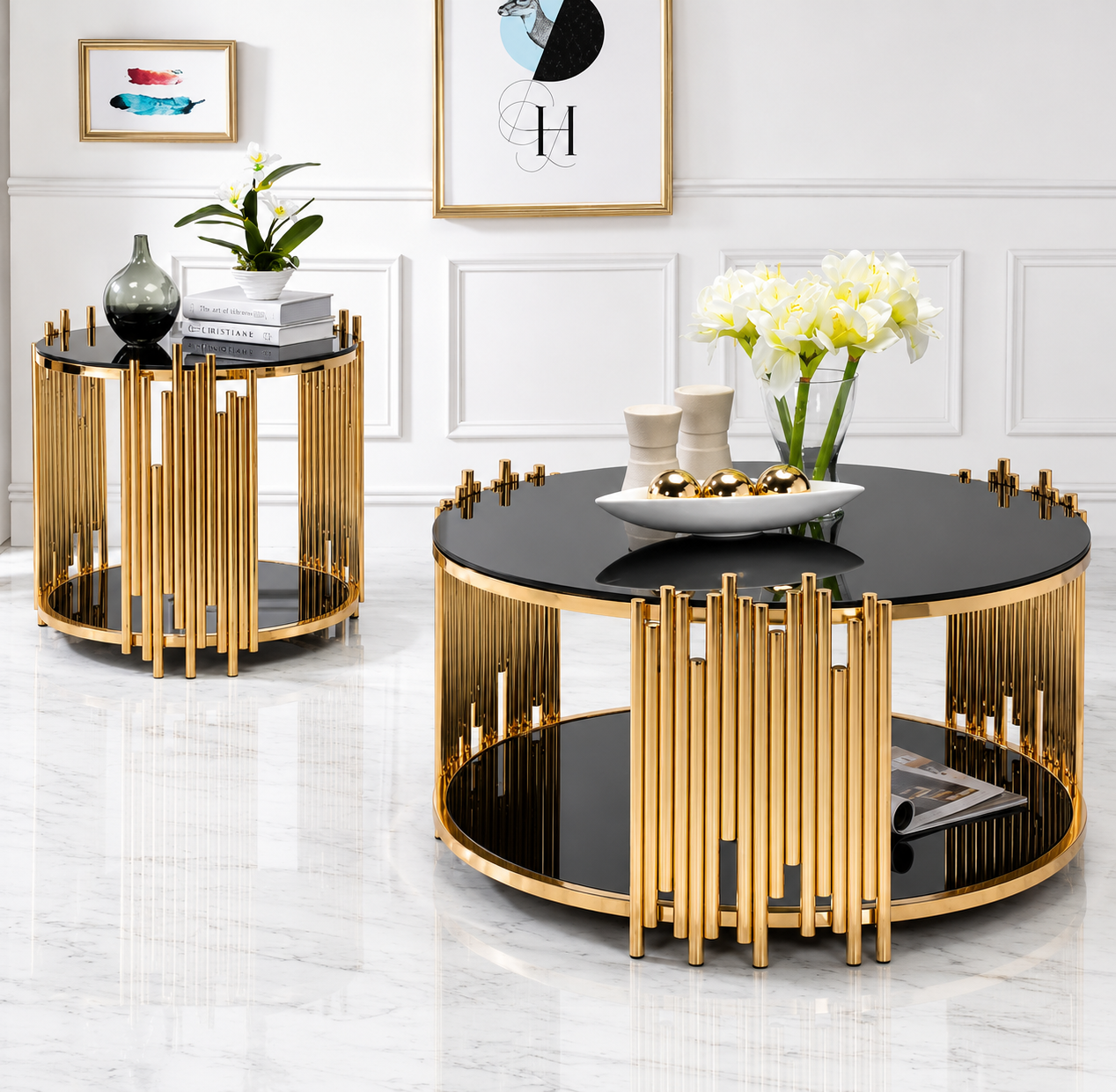 C1118 Glass Coffee Table