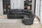 Fuji Fabric Sofa, 5 Seater Corner Recliner