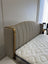 Luxury Leather Bed w/ Gas Lift