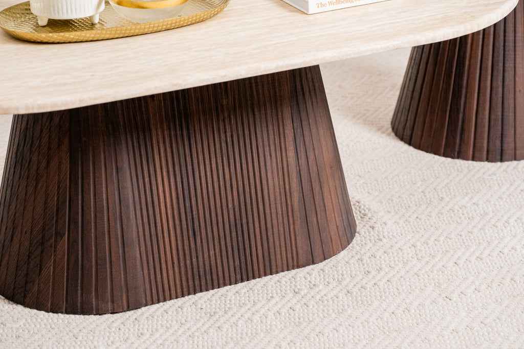 Crete Coffee Table Travertine
