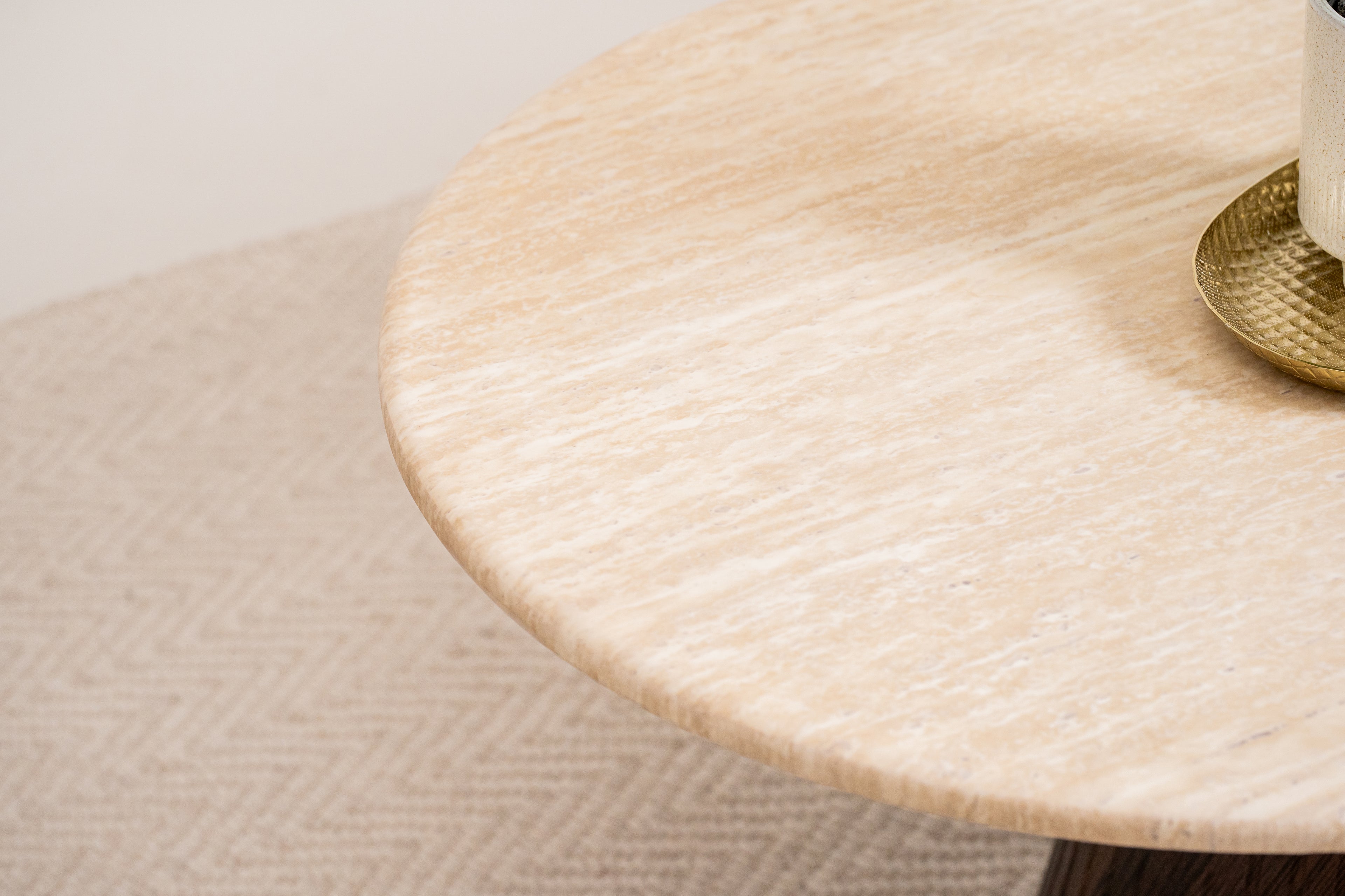 Crete Coffee Table Travertine