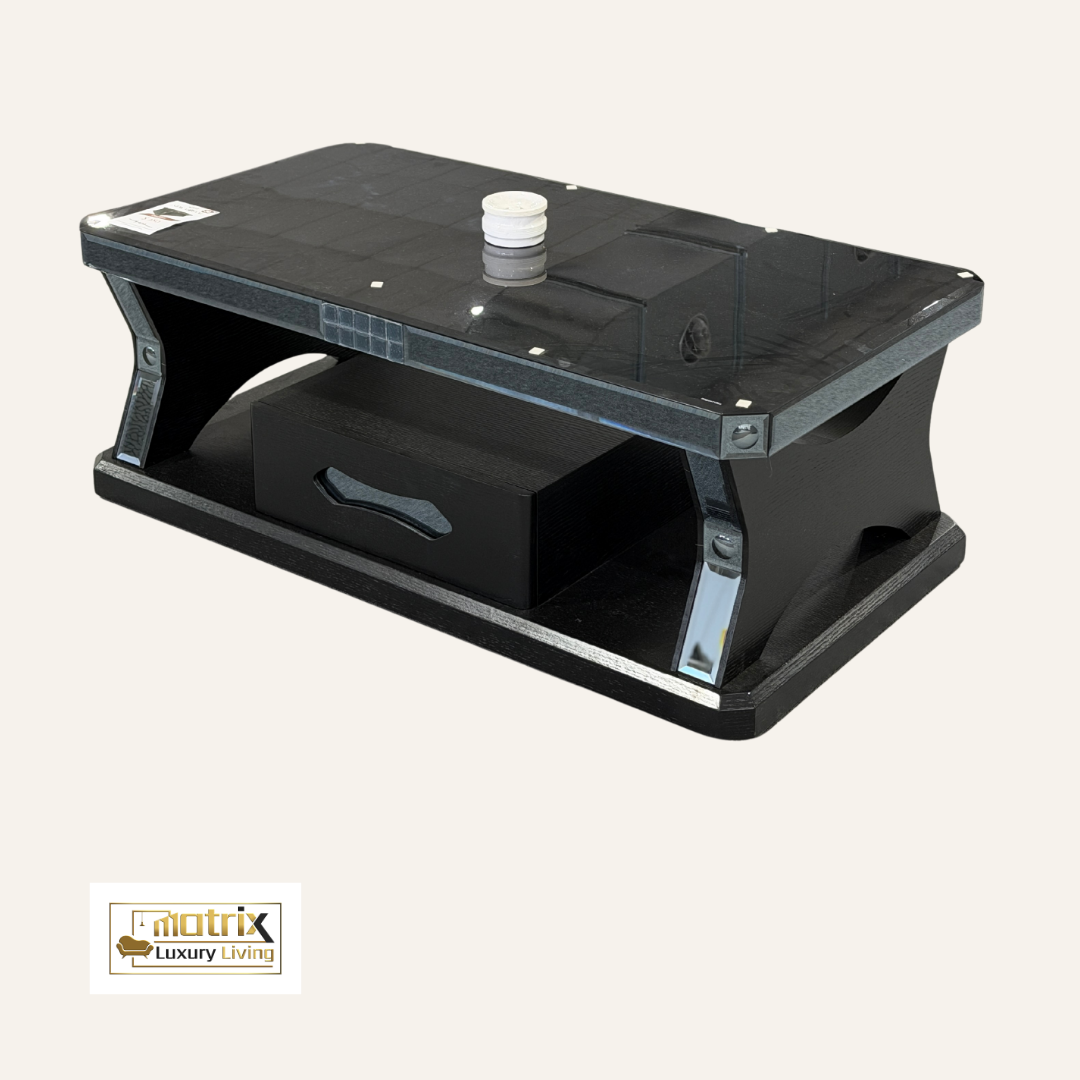 Black Coffee Table w/ drawer