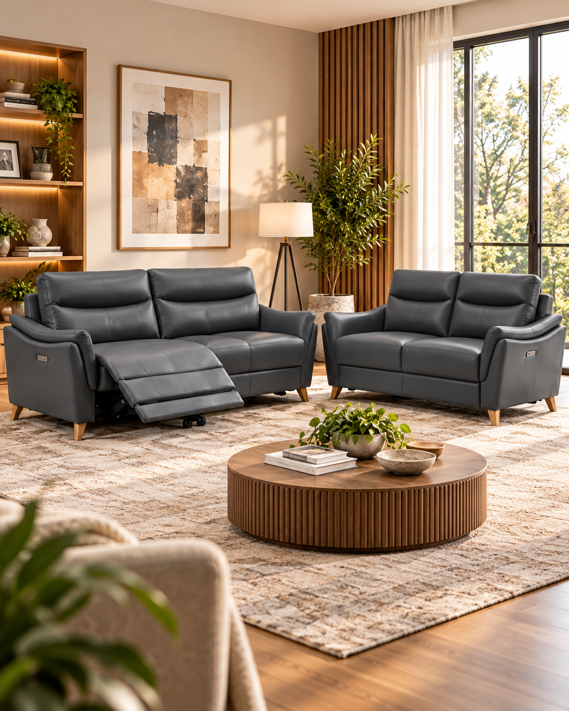 Lorenzo Recliner Sofa Set