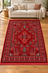 Red Lucky Matrix Rugs 12683