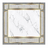 Gray Marble Crystal Border Rug 19964