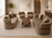 Hokaido Fabric Sofa, 3+3+1+1 Seater Turkish