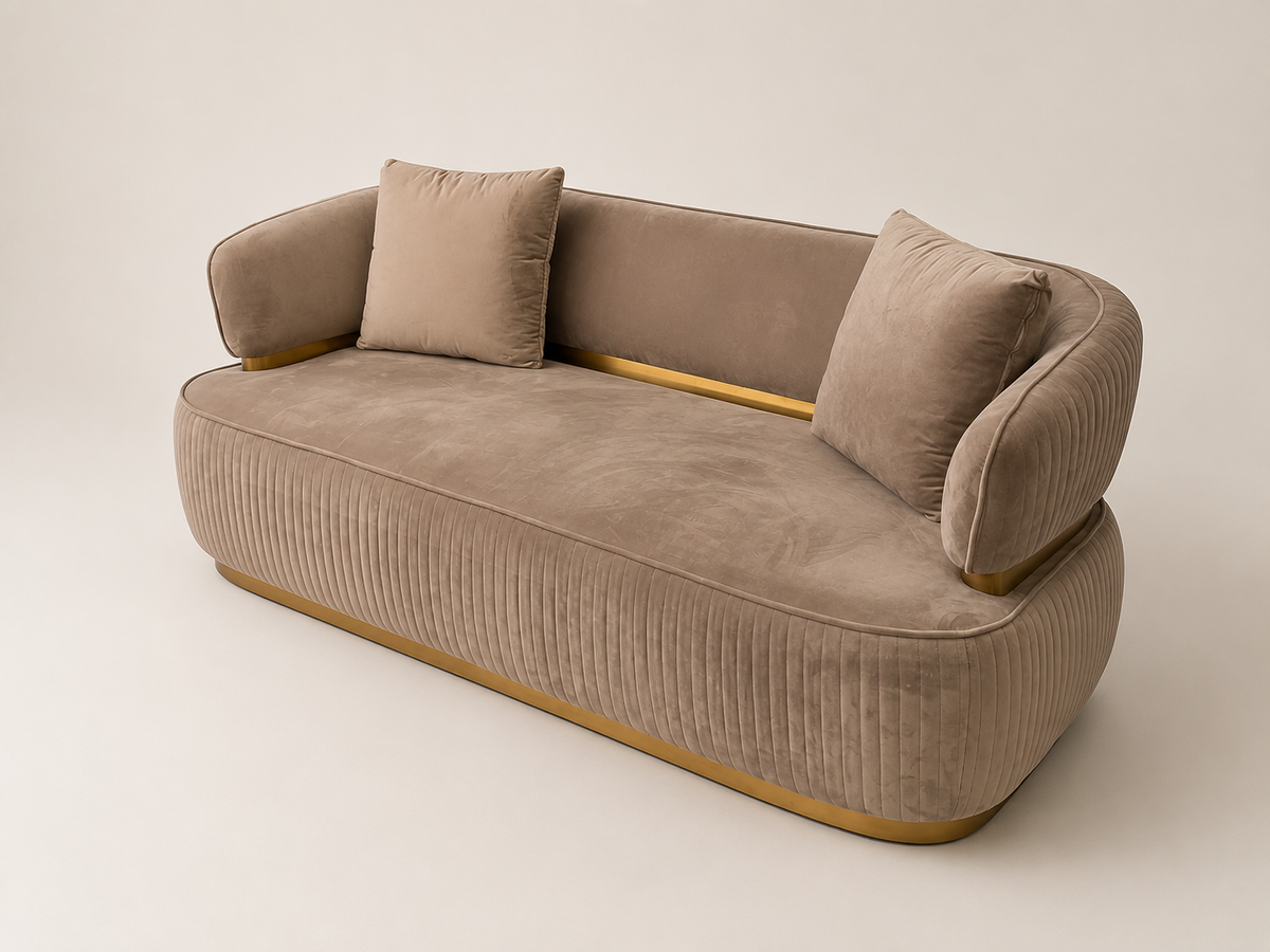 Hokaido Fabric Sofa, 3+3+1+1 Seater Turkish