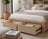 Lucas Bed 2 Drawer with Bookcase Headboard