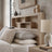 Lucas Bed 2 Drawer with Bookcase Headboard