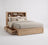 Lucas Bed 4 Drawer with Bookcase Headboard