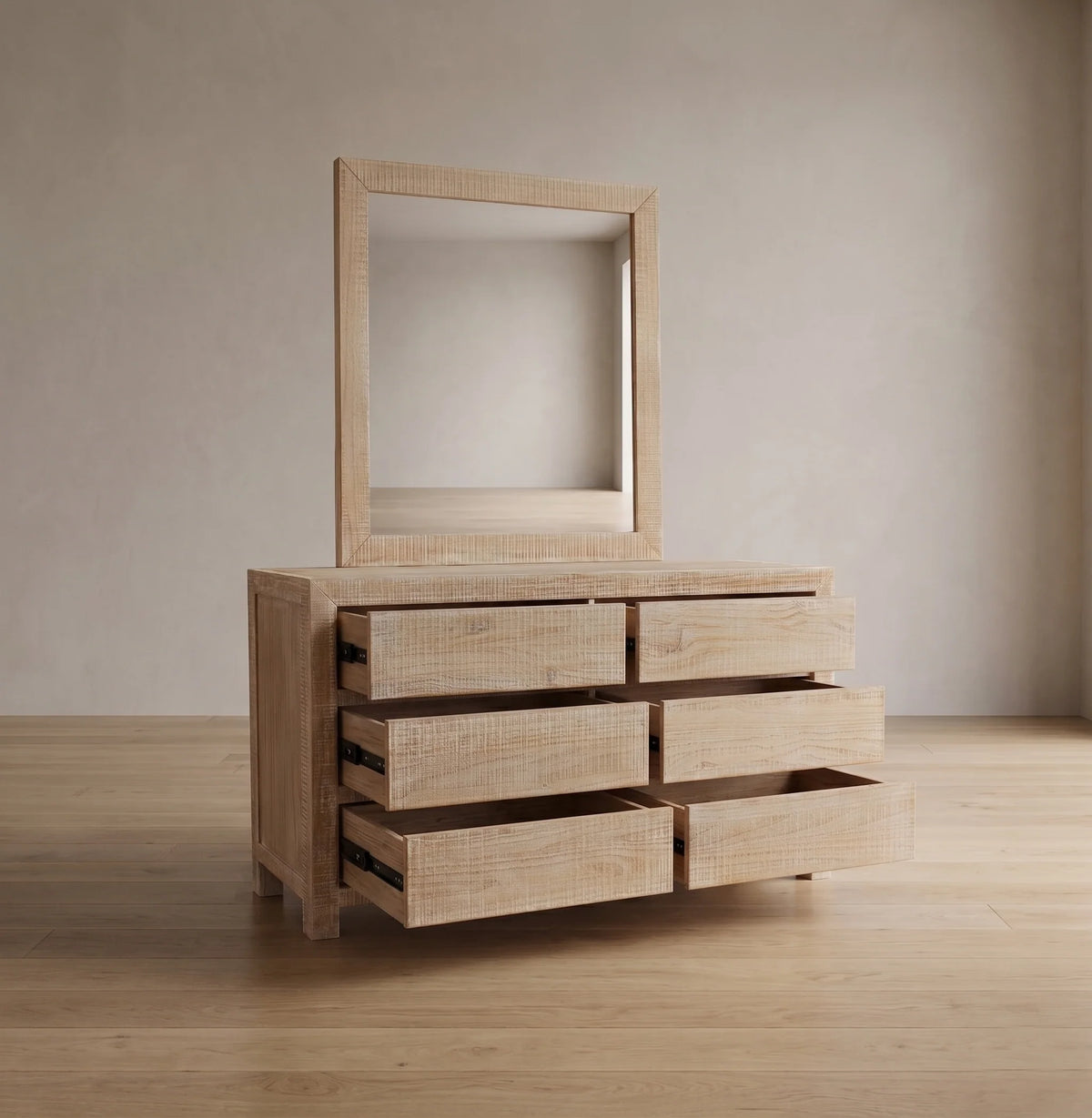 Lucas Dresser with Mirror