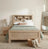 Lucas King Single Bed with Bookcase Headboard