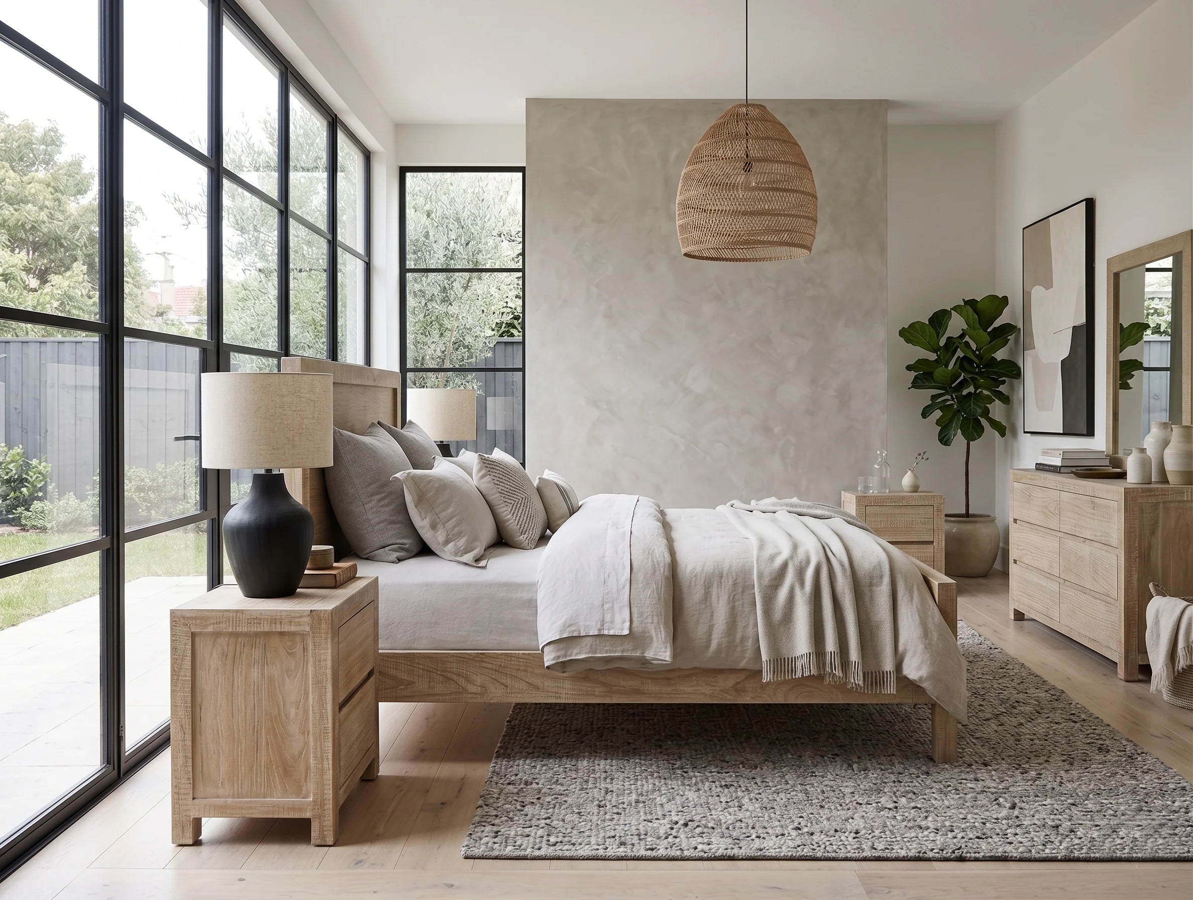 Lucas Panel Bed