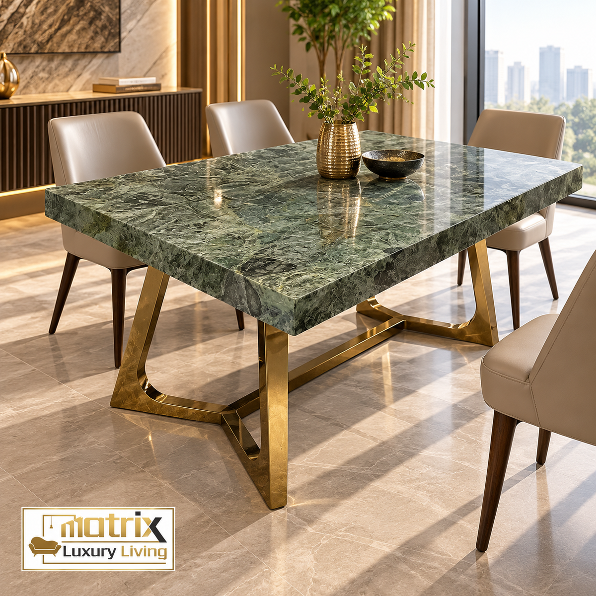 Green Valley Marble Table