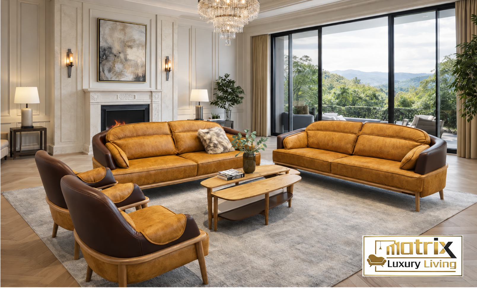 Bugatti Sofa Set