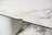 Messina Extension Dining Table Milan White Marble