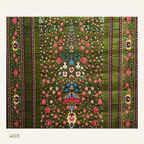 Green Lucky Matrix Rugs 12669