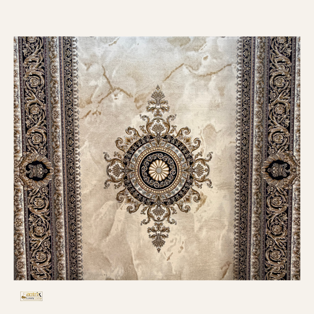 Cream Zhinus Rugs 12689