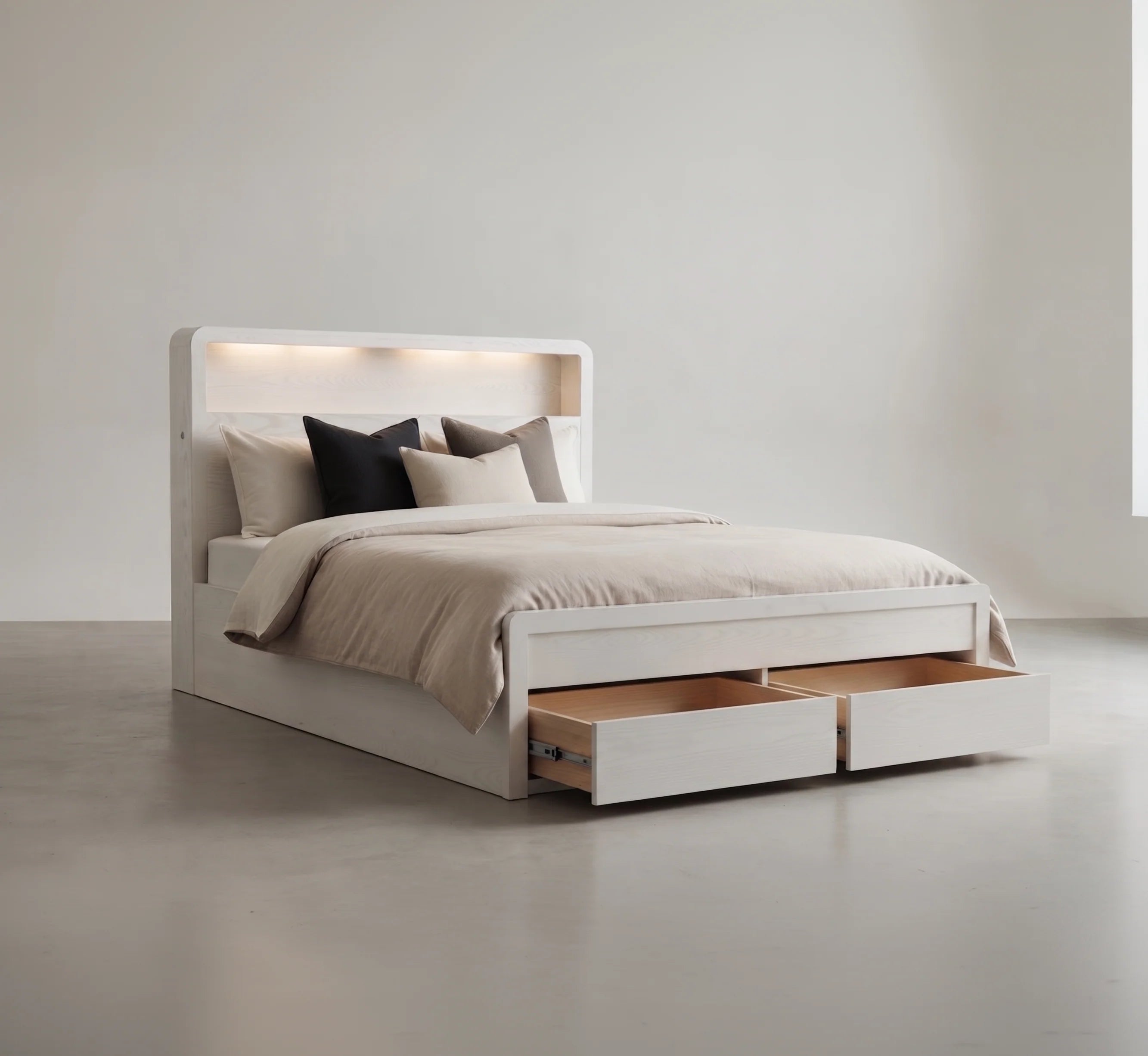 Mosman Bed Bookend Gas Lift