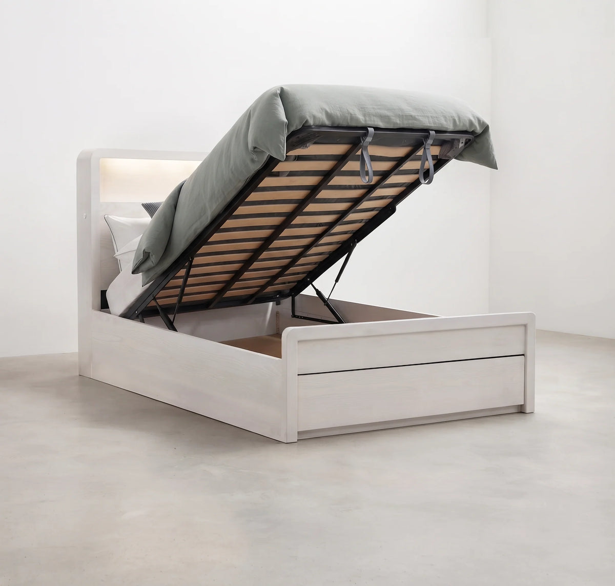 Mosman Bed Bookend Gas Lift