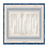 Navy Heritage Border Rug 10pcs 19885