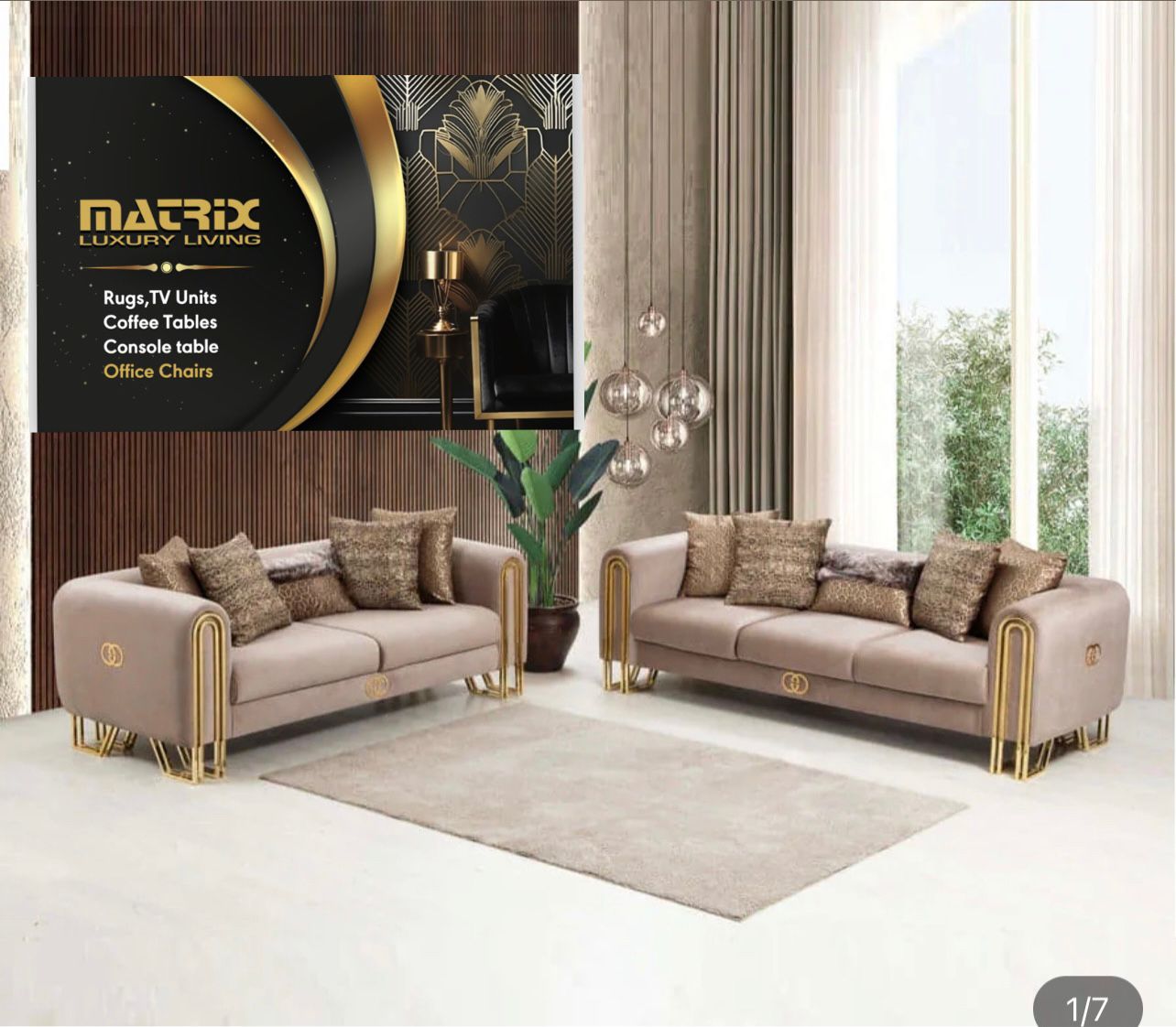 Milano Sofa Set