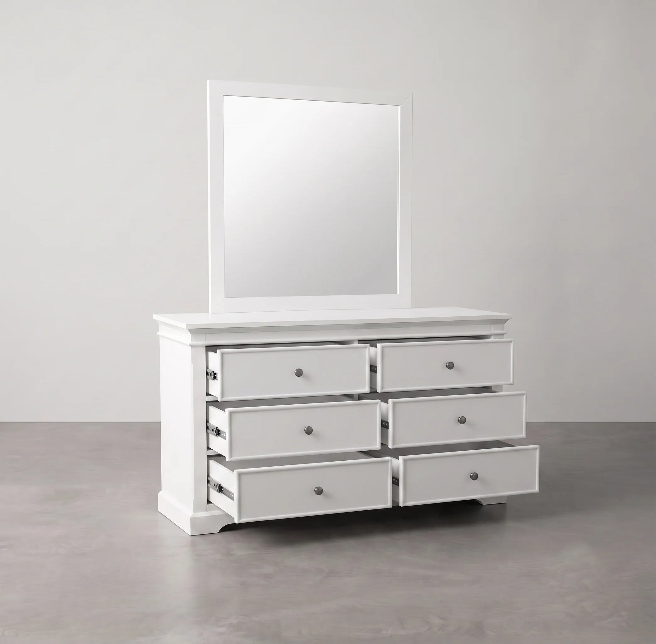 Snowland Dresser with Mirror