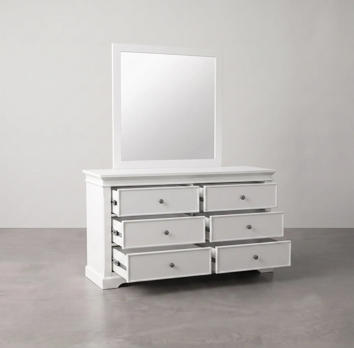Snowland Dresser with Mirror