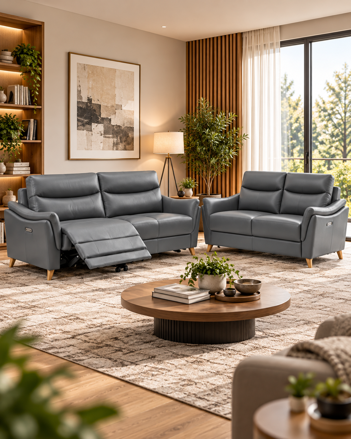 Lorenzo Recliner Sofa Set
