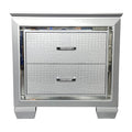 Veronica Bedside Table 2 Drawer