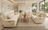 Vargo Fabric Sofa, 3+2+1 Seater Recliner
