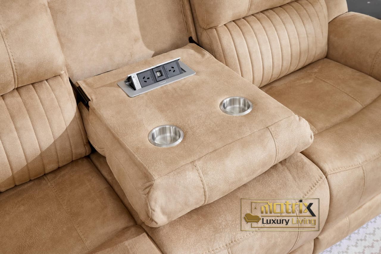 Electric Recliner Sofa Set