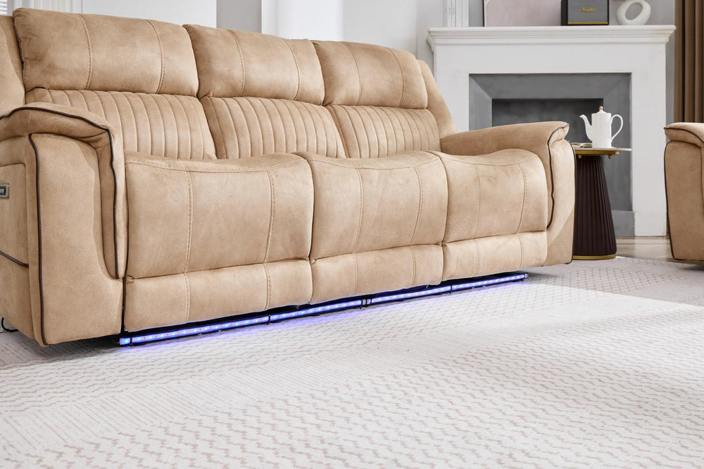 Electric Recliner Sofa Set