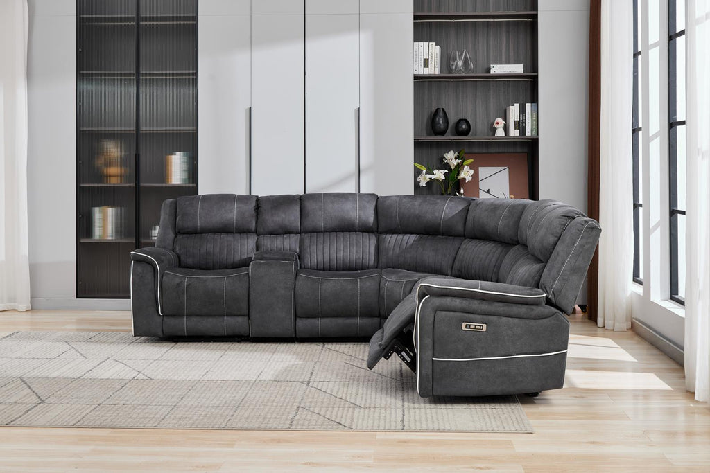 Electric Recliner Sofa Set