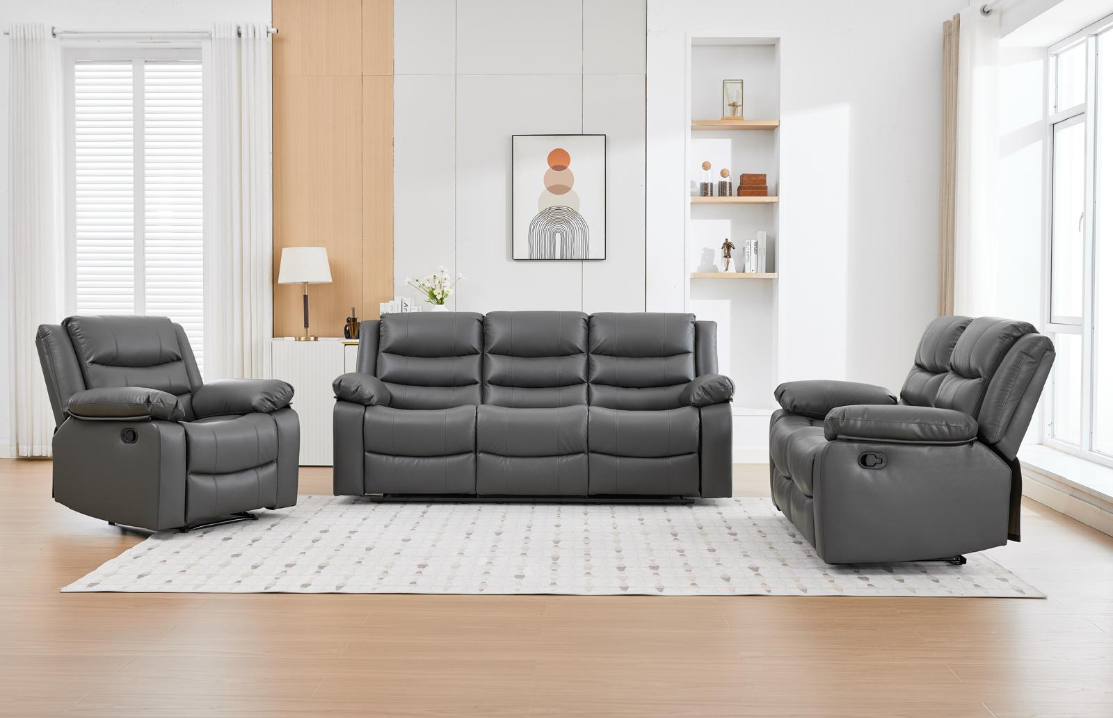 Electric Recliner Sofa Set