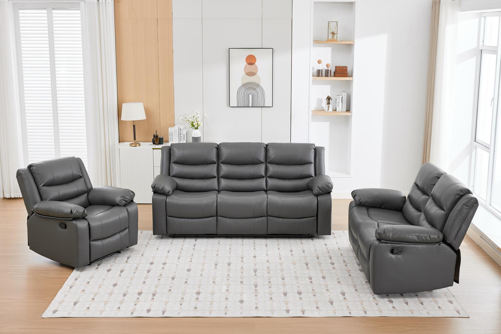 Electric Recliner Sofa Set